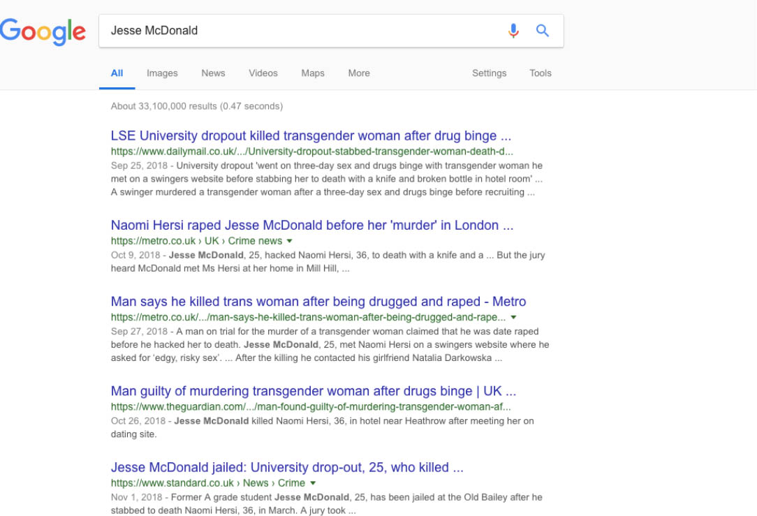 Jesse McDonald - Google Search