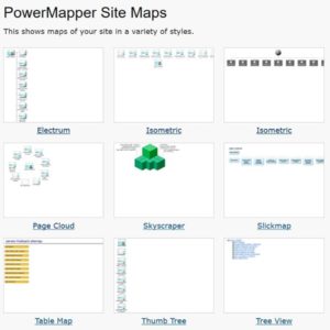 Powermapper Sitemaps